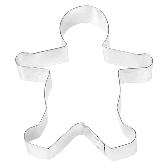 Fox Run 3437 3 Gingerbread Boy Cookie Cutter