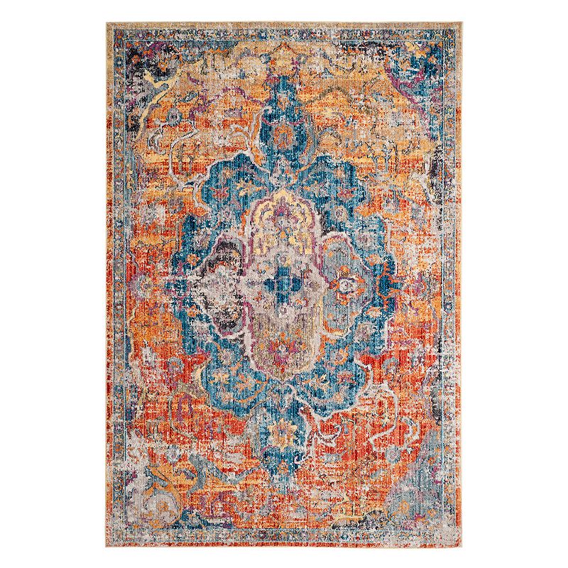 Safavieh Bristol Amelia Framed Floral Rug