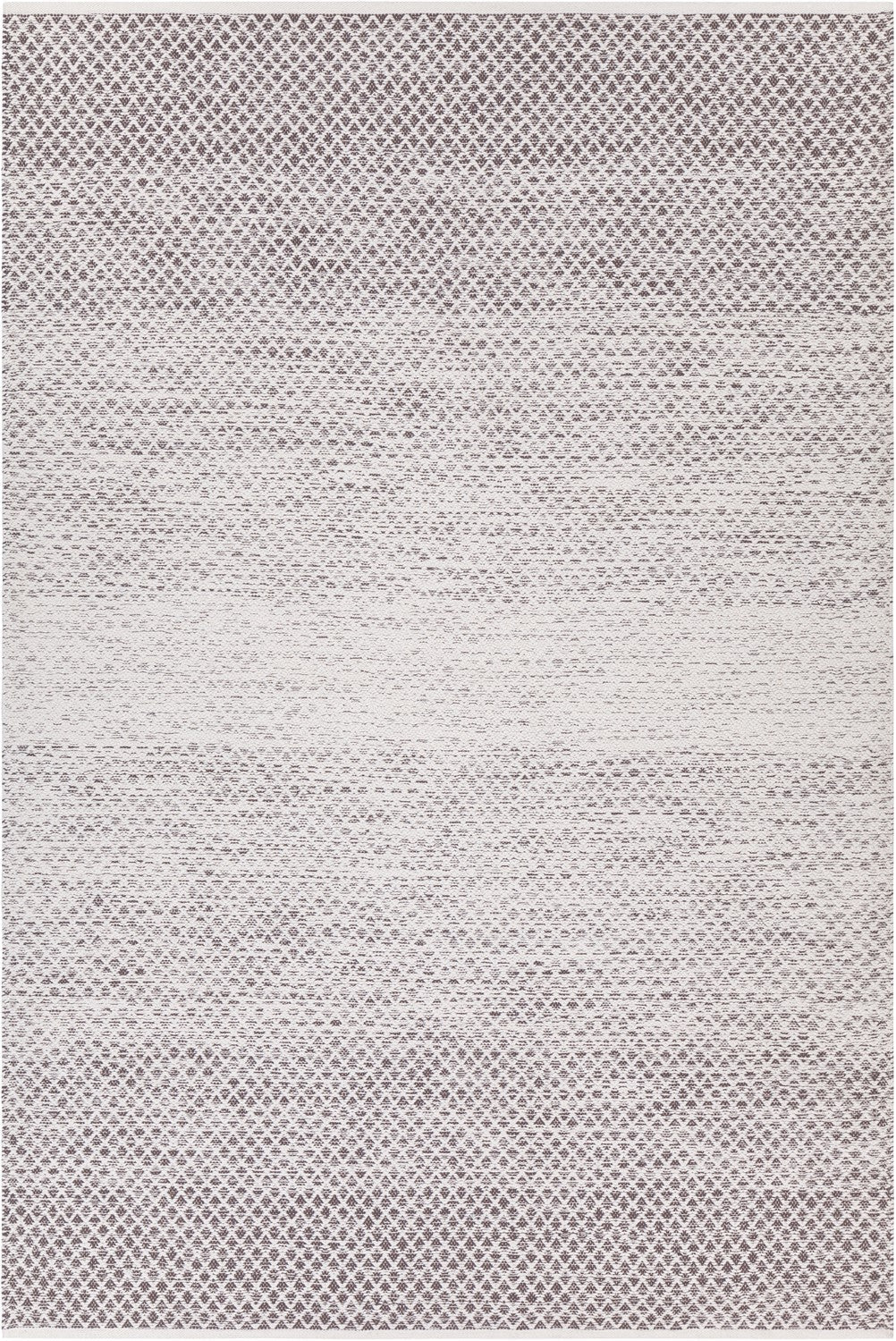 Tanya Black/White Hand Woven Flatweave Rug