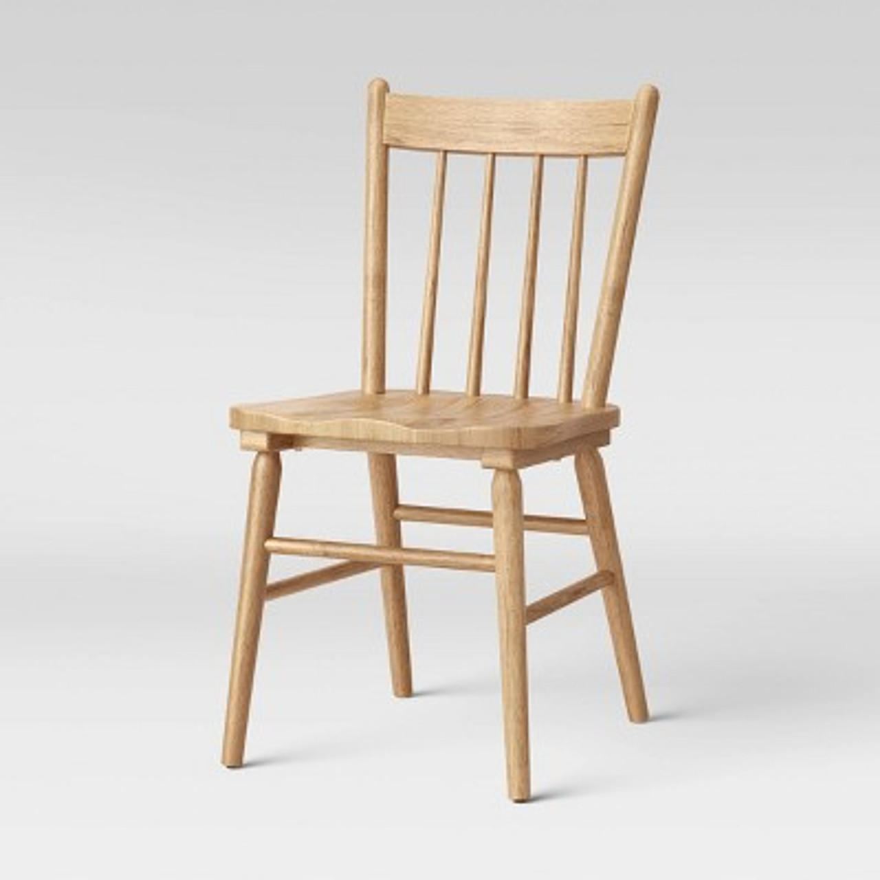 Set of 2 Hassell Wood Dining Chair Natural - Threshold