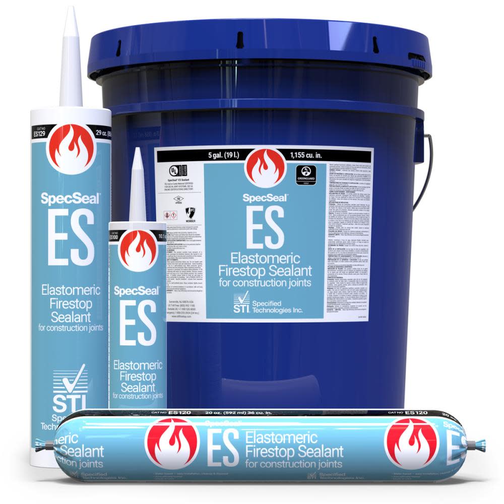 SpecSeal ES Elastomeric Firestop Sealant Blue Caulk 29oz Tube ;