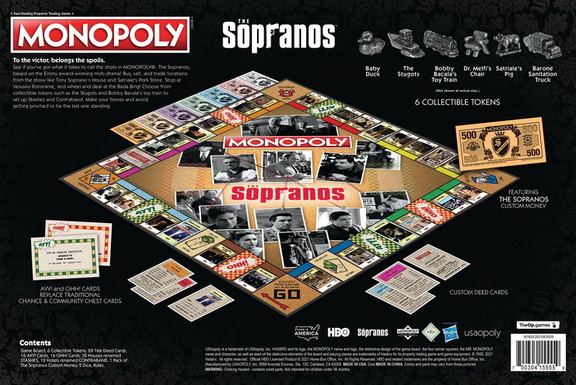 USAopoly USO MN104 663 C The Sopranos Collectible ...