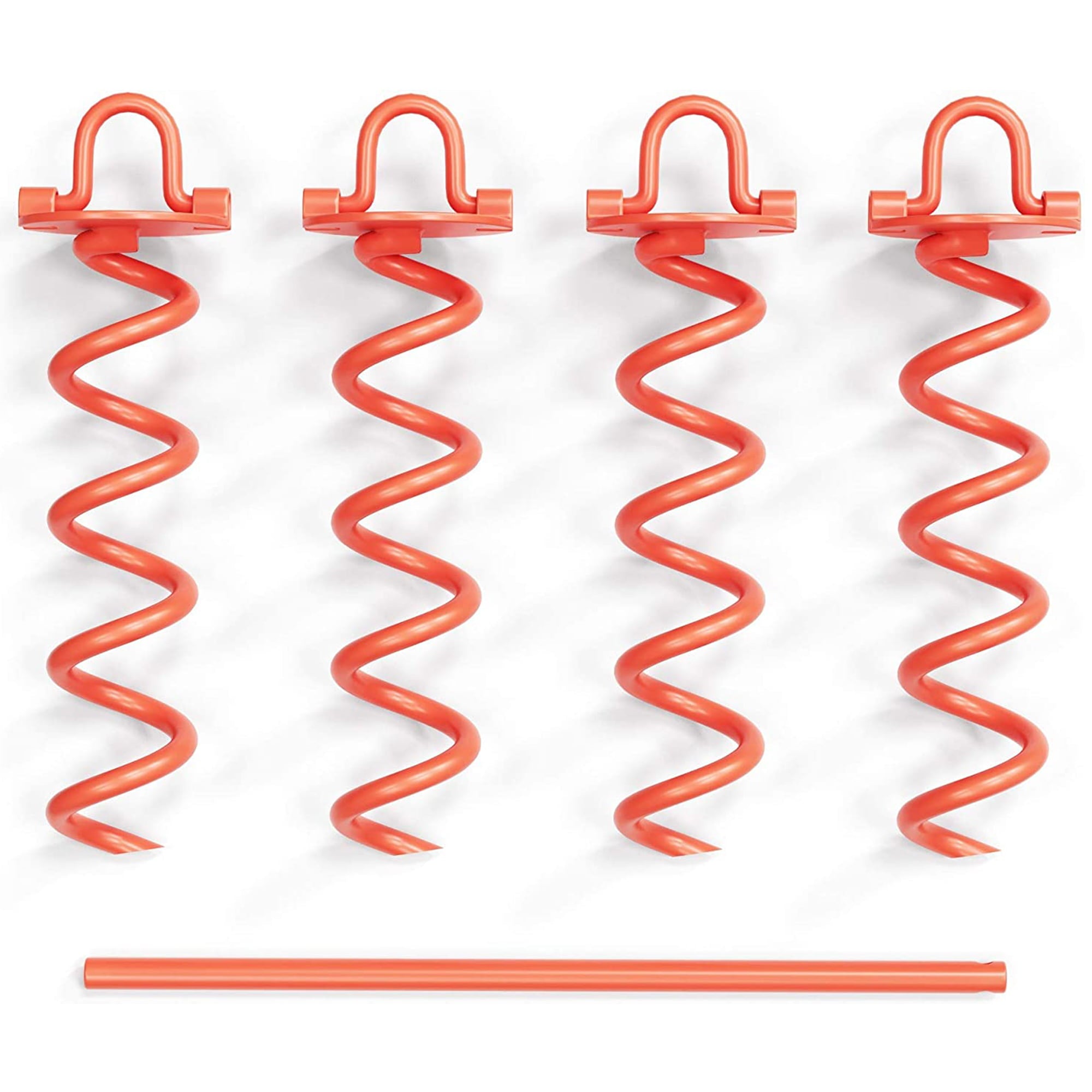 Corque Ground Anchors Heavy Duty Tent Stakes Camping Accessories 4 Pieces