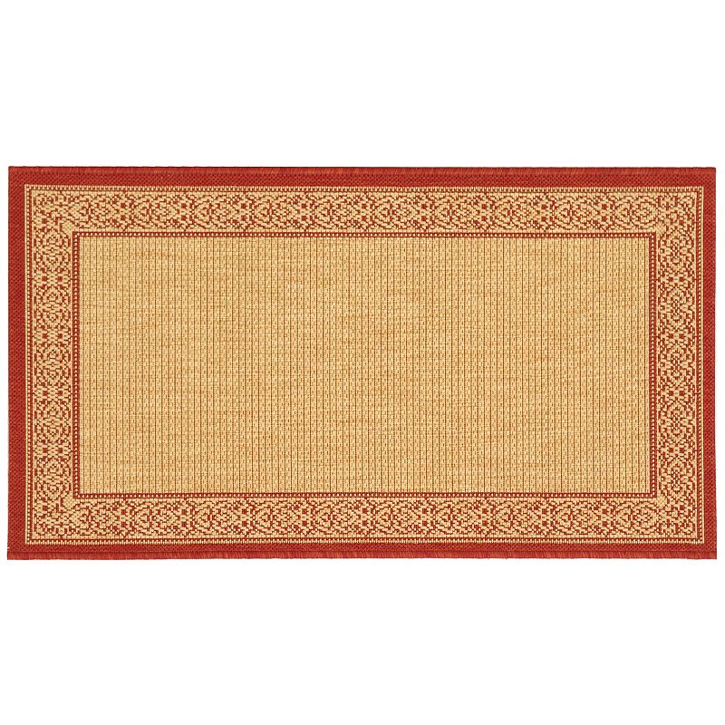 Safavieh Courtyard Border Indoor Outdoor Rug