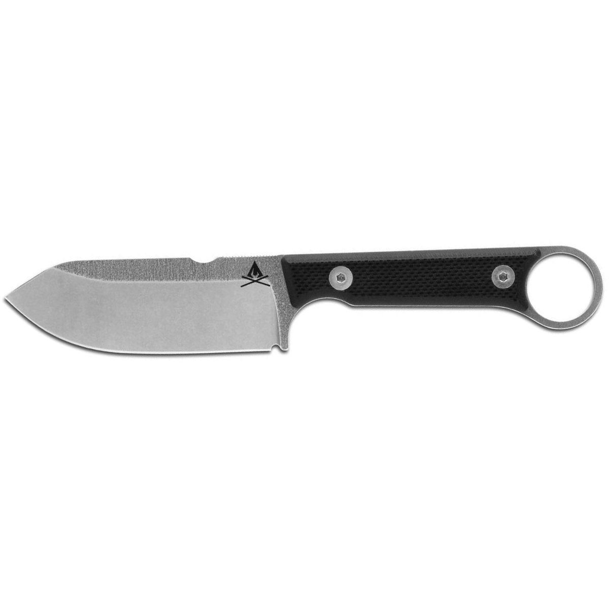 White River FireCraft 3.5 Pro 3.5 inch Fixed Blade Knife  Black