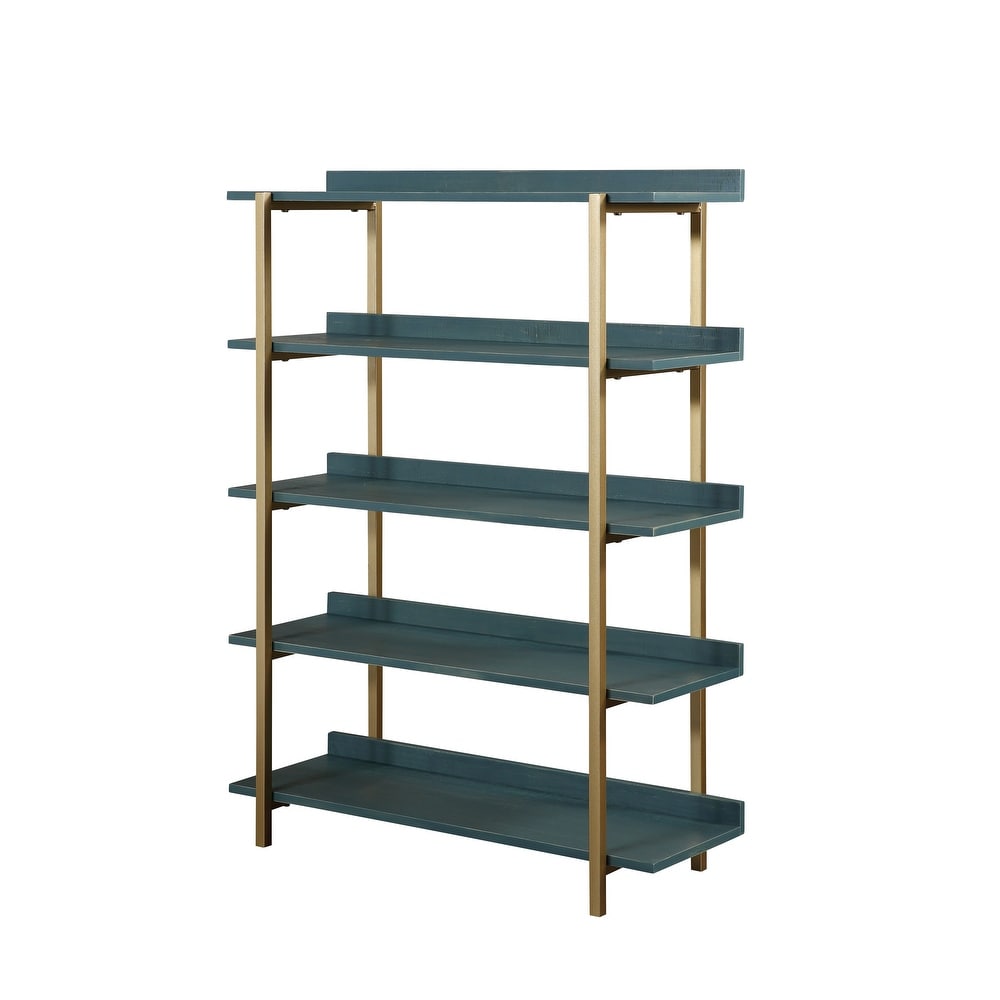 Bizi Contemporary Metal 5 Tier Display Shelf by Furniture of America