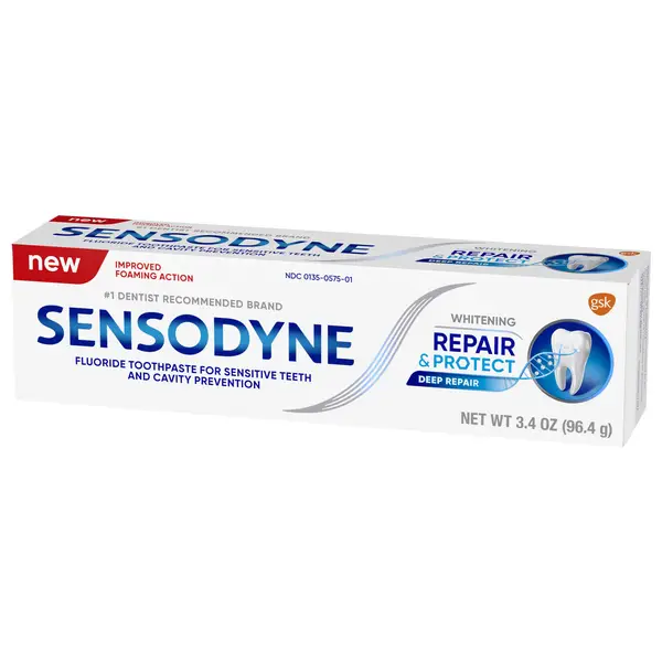 Sensodyne 3.4 oz Repair and Protect Whitening Toothpaste