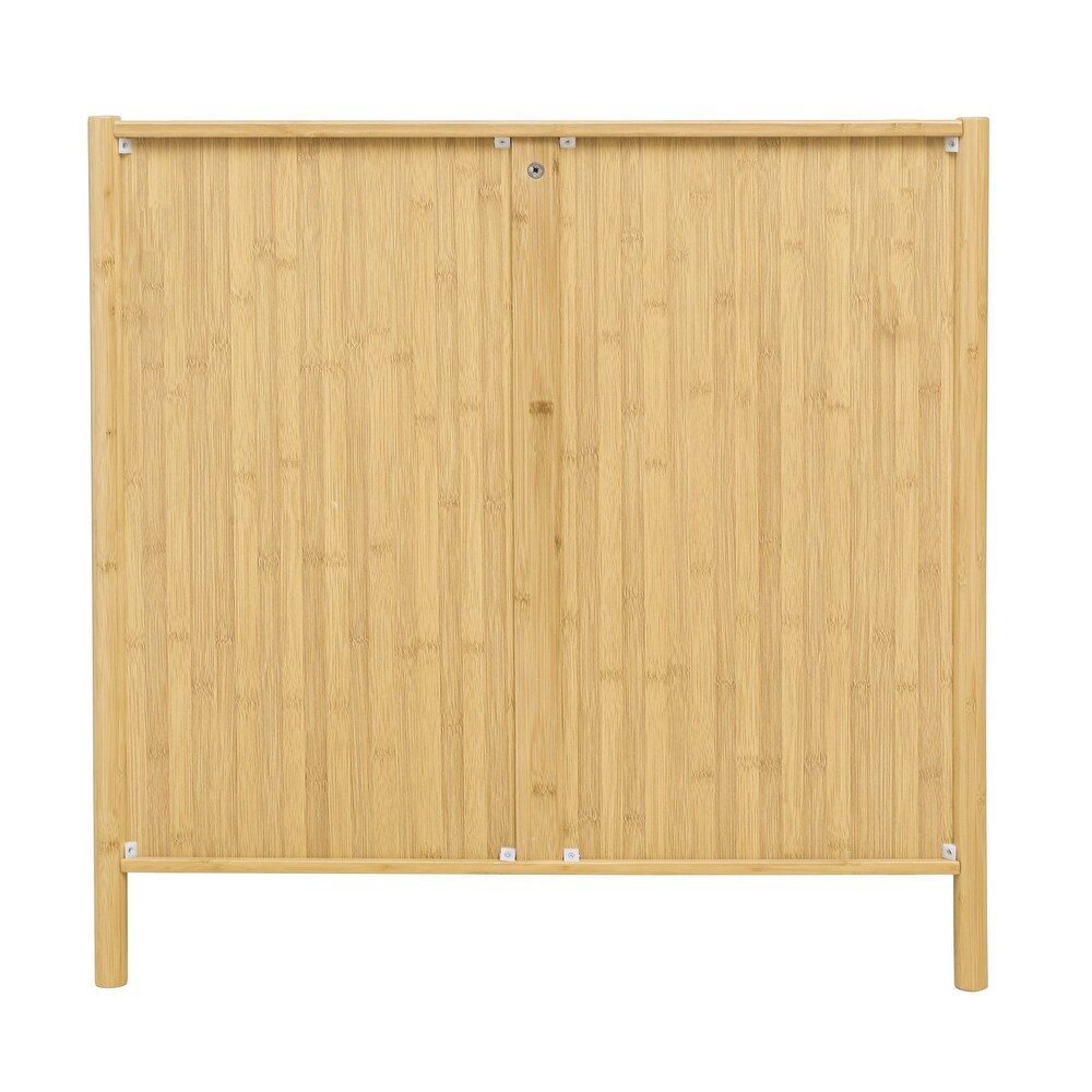 Bamboo Kitchen Sideboard Storage Cabinet 31\