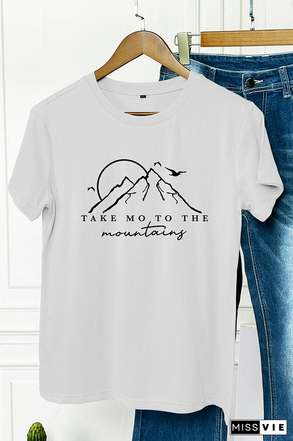 Take Me to the Mountains Graphic Tee Wholesale