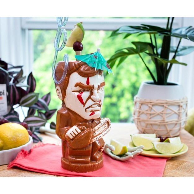 Beeline Creative Geeki Tikis The Evil Dead Ash Williams Ceramic Mug Holds 18 Ounces