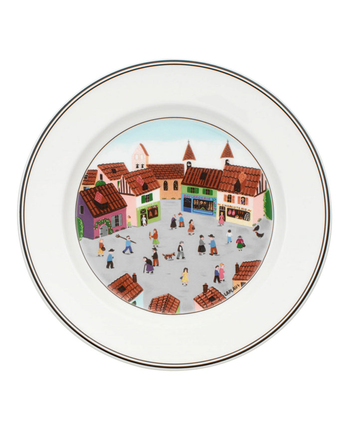 Villeroy and Boch Design Naif Salad Plate Old Village Square