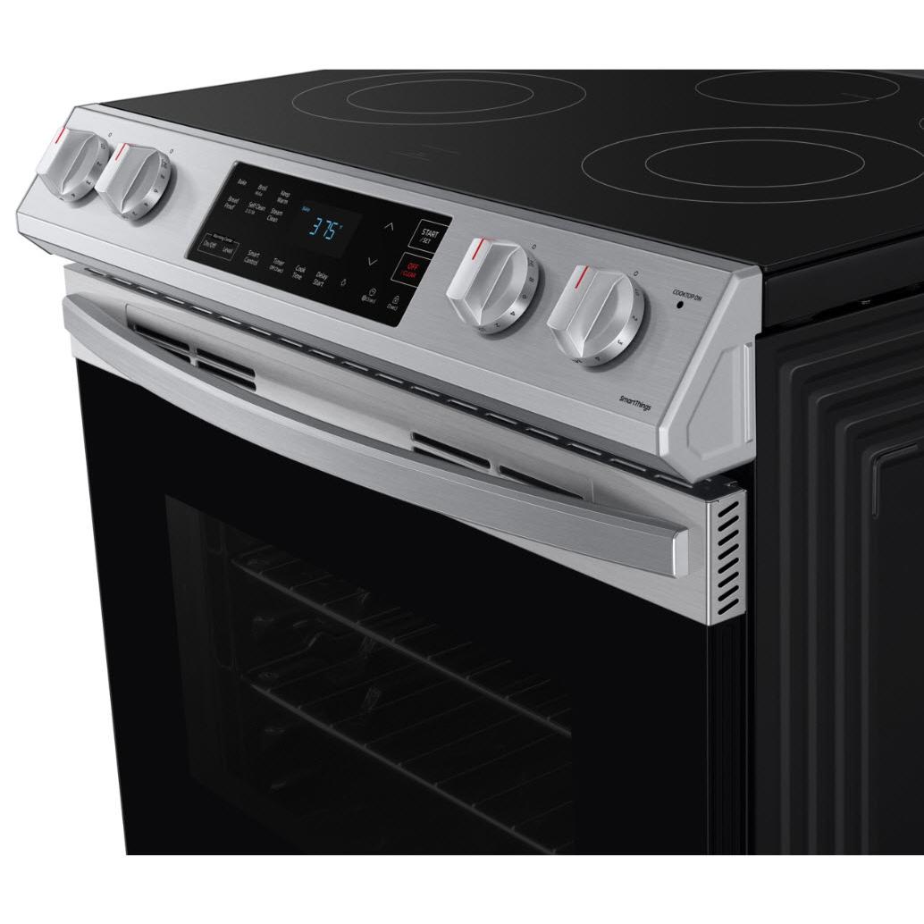  30-inch Slide-in Electric Range with Wi-Fi Connectivity NE63T8111SS/AA