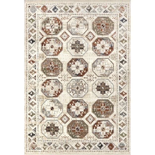 Nuloom Astrid Traditional Motif Fringe Area Rug