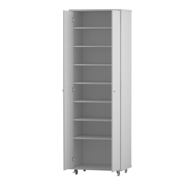 2-Doors 9 Tires Shoes Cabinet With Large Storage Space - - 34607600