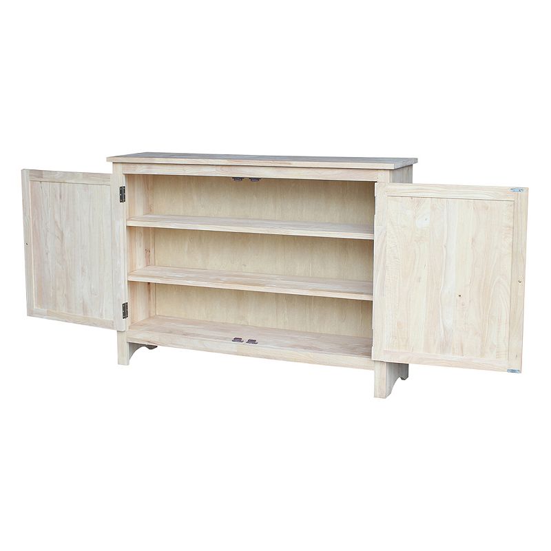 International Concepts 3-Shelf Entryway Storage Cabinet