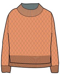 Hinterland Recycled Knitted Jumper - Apricot