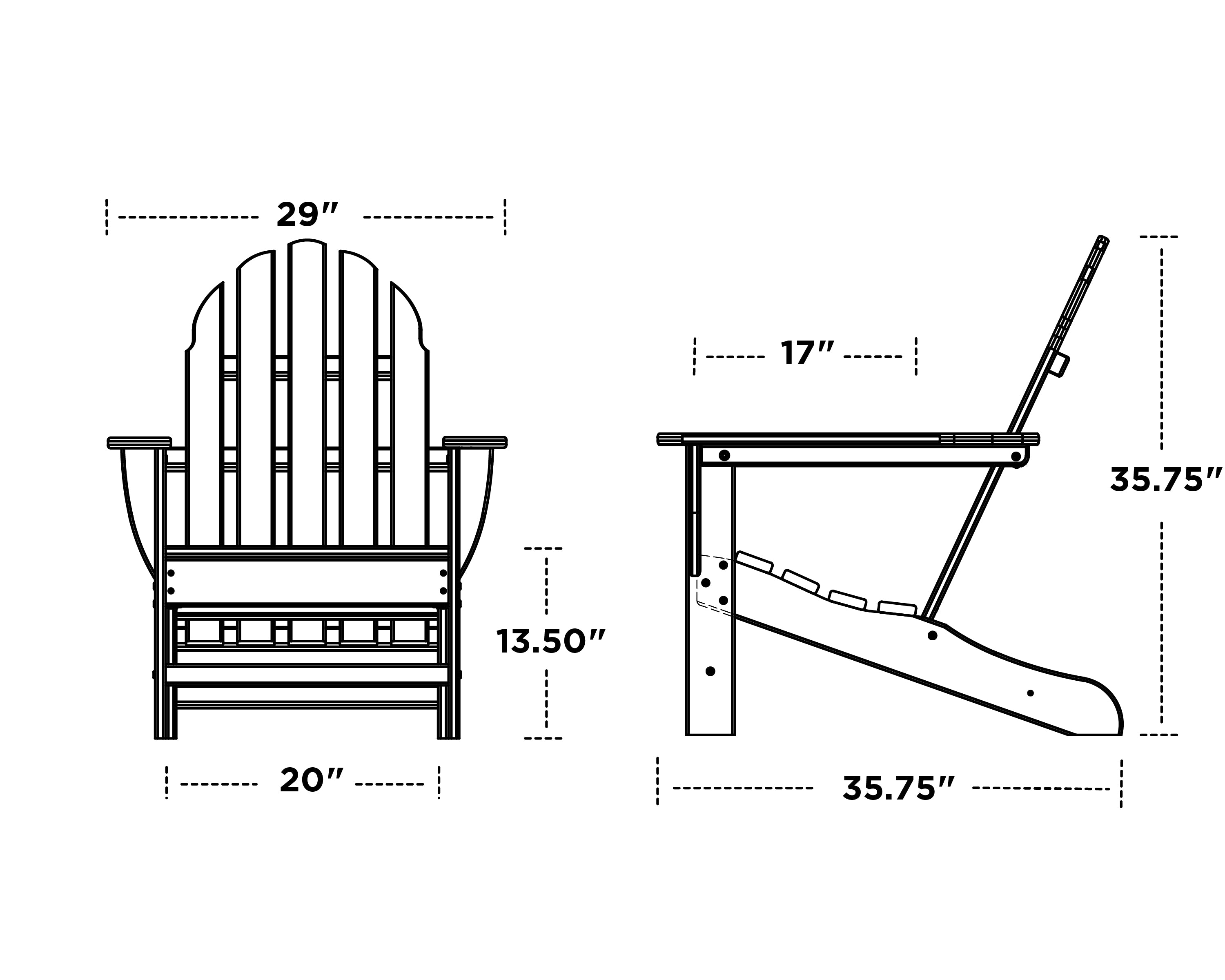 Polywood Classic Adirondack Chair AD4030