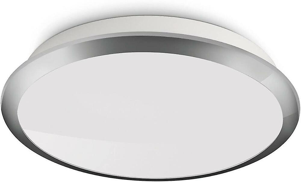 Philips MyLiving Denim LED Ceiling Light (1 x 3 W) - Chrome Trim