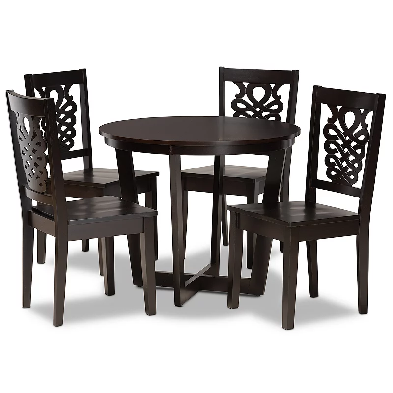 Baxton Studio Salida Dining 5-piece Set