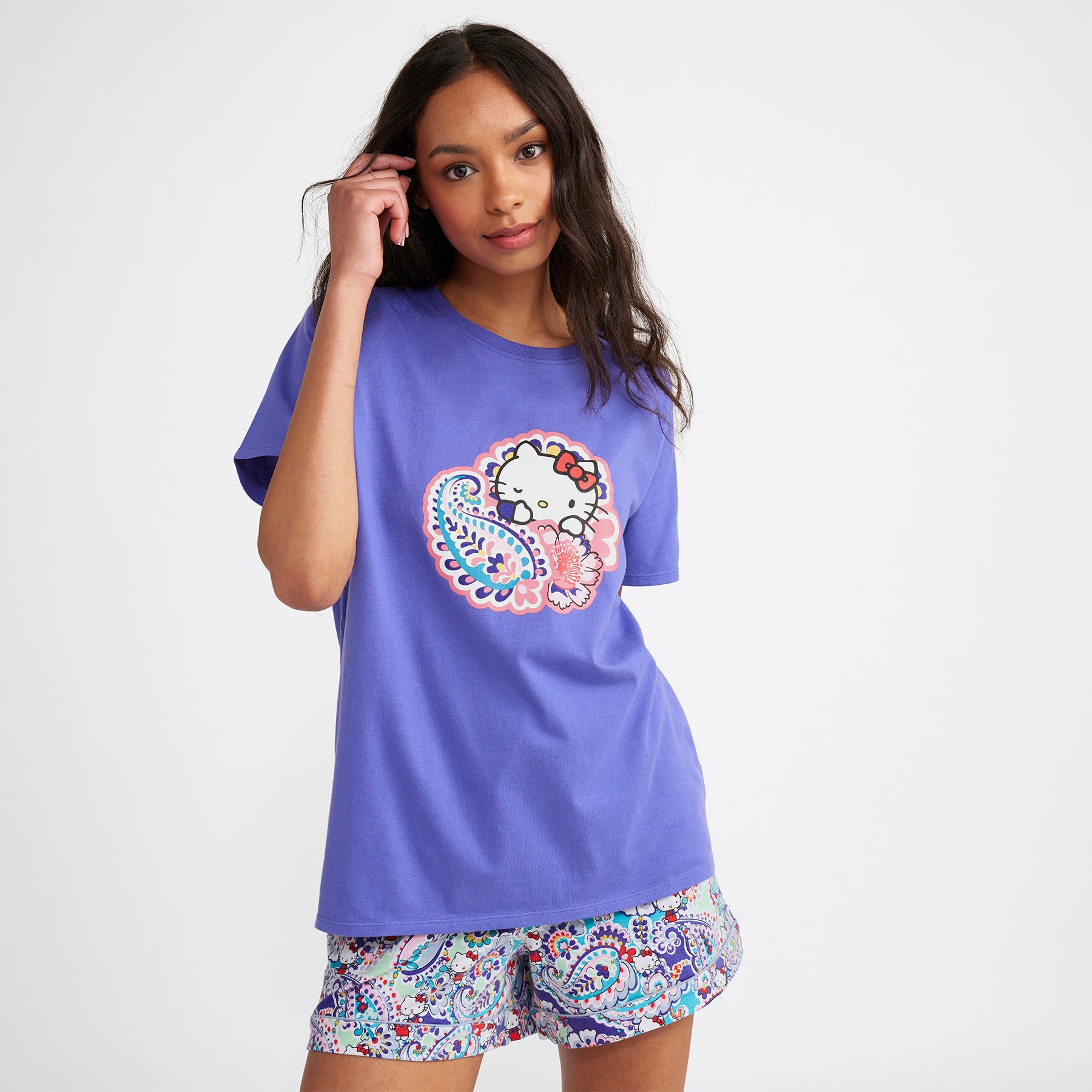 Hello Kitty® Short-Sleeved Graphic T-Shirt