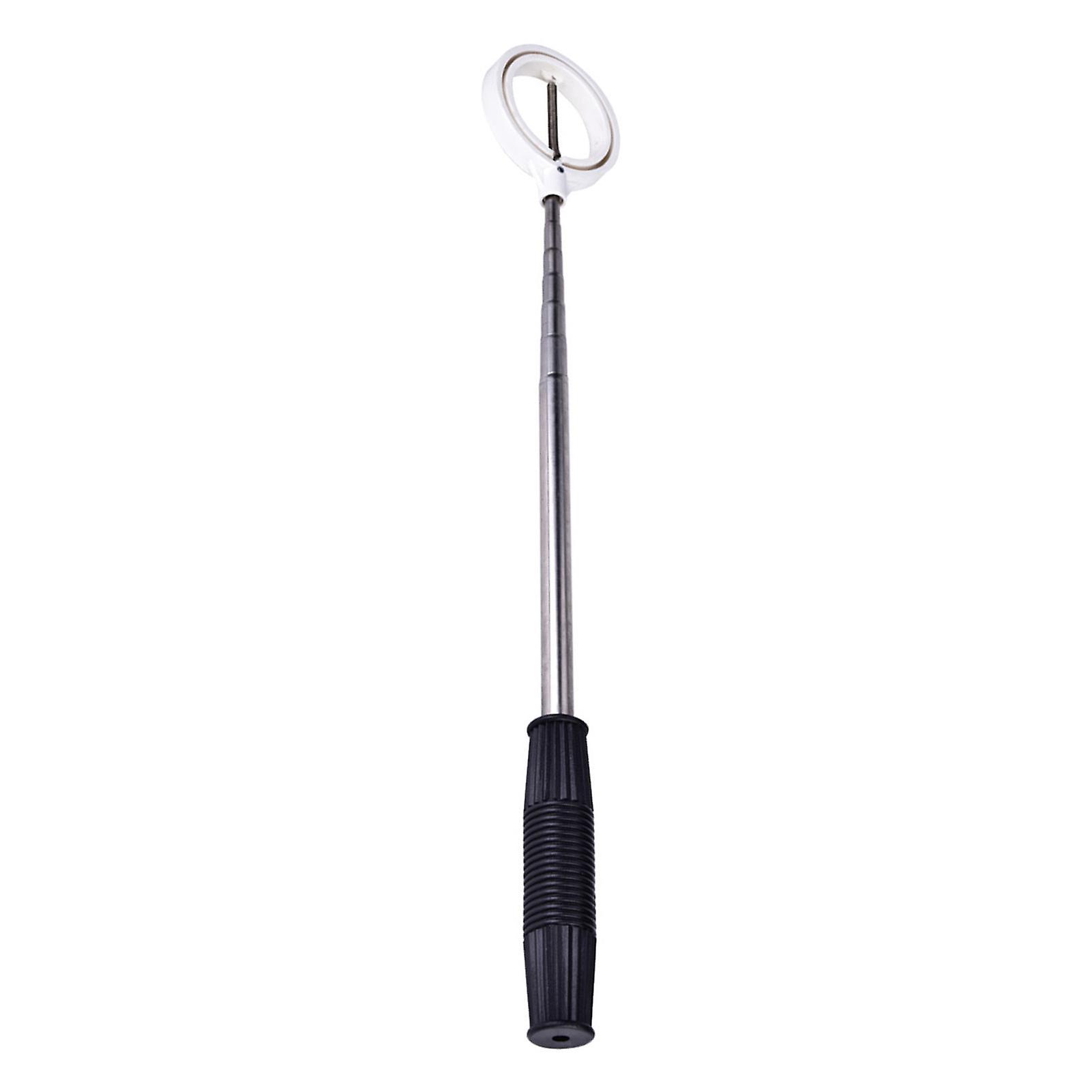 Practical Golf Picker Telescopic Antenna Ball Pick Up Tool Device Retriever Scoop (white)