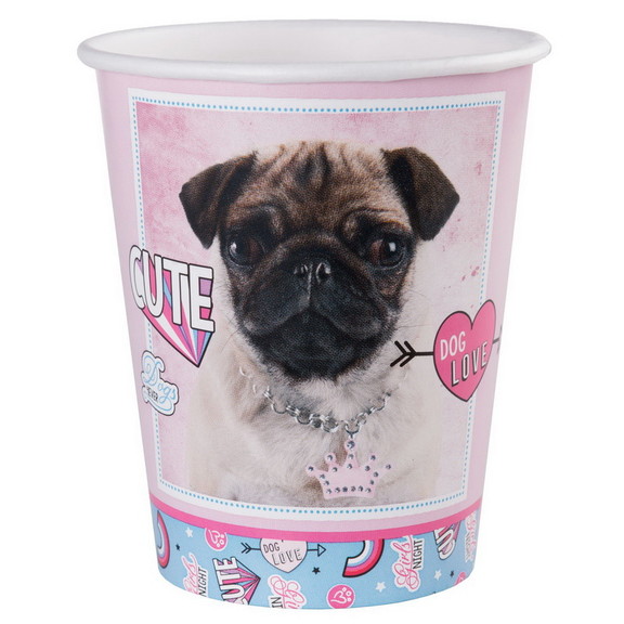 265028 Rachael Hale Dog Love 9oz Paper Cups (16)  ...