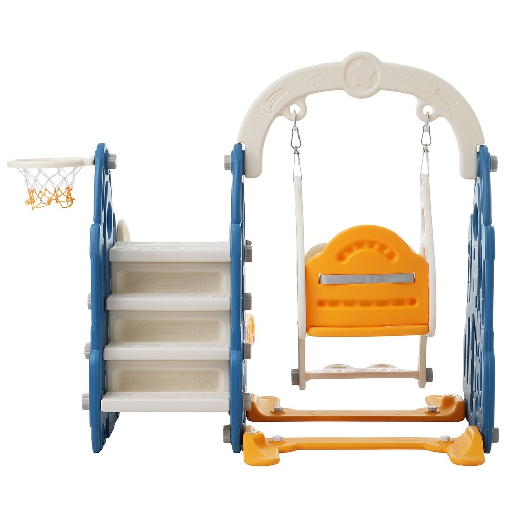 Toddler Slide and Swing Set 4 in 1