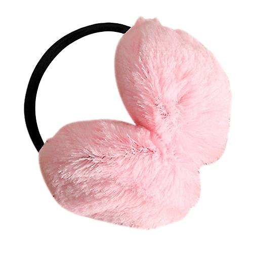 Winter Round Plush Ear Pad Back Wear Men