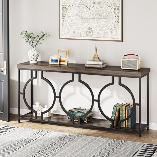 2 tier Console Table