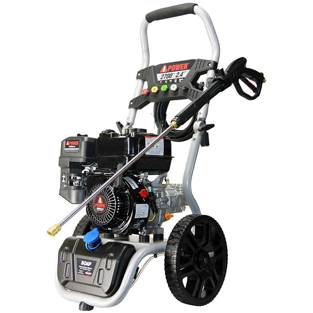 A-iPower 2700 PSI 2.4 GPM Cold Water Gas Pressure Washer PWF2700SH