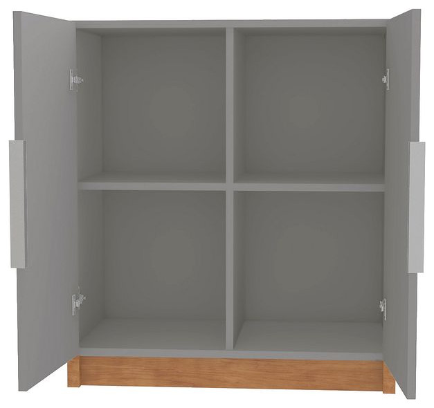 Cornelia Cabinet in White/Nature   Modern   Bookcases   by PARMA HOME  Houzz