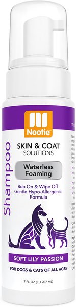 Nootie Soft Lilly Passion Waterless Foaming Formula Dog Shampoo