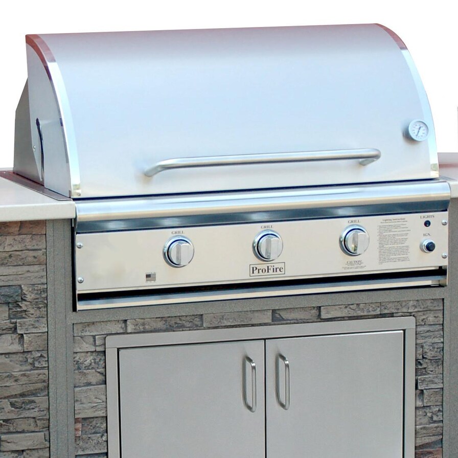 ProFire Professional Deluxe Series 36-Inch Built-In Propane Gas Grill