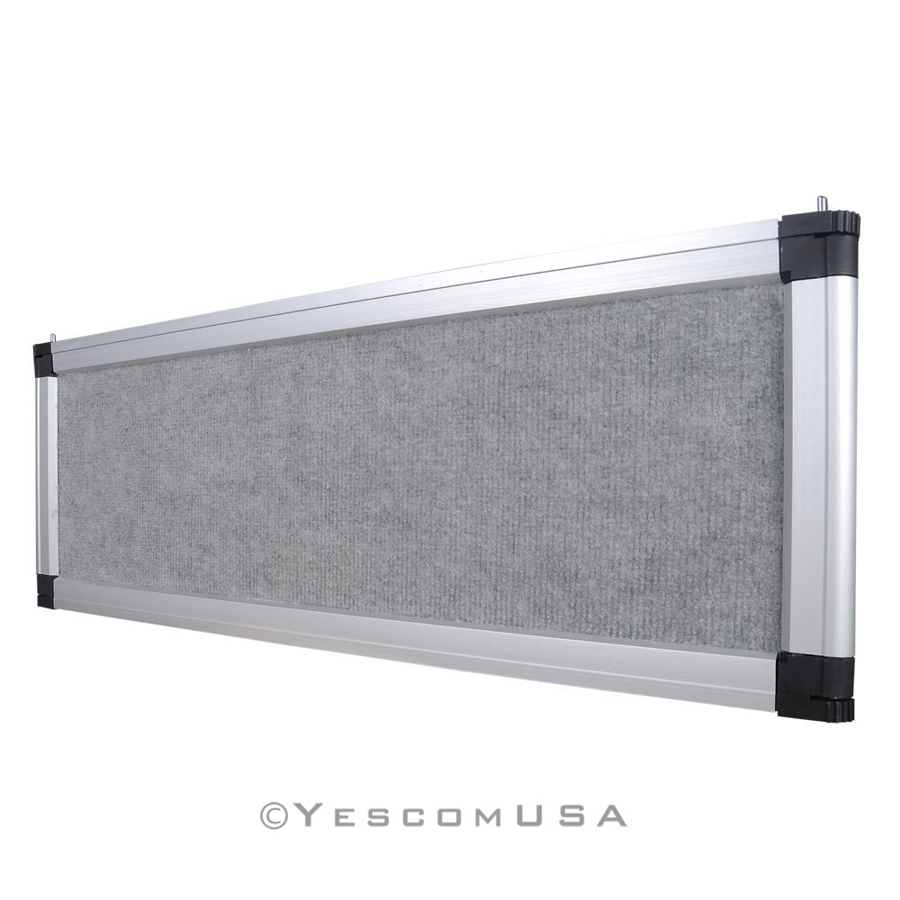 Yescom Trade Show Display Folding Board Header Gray