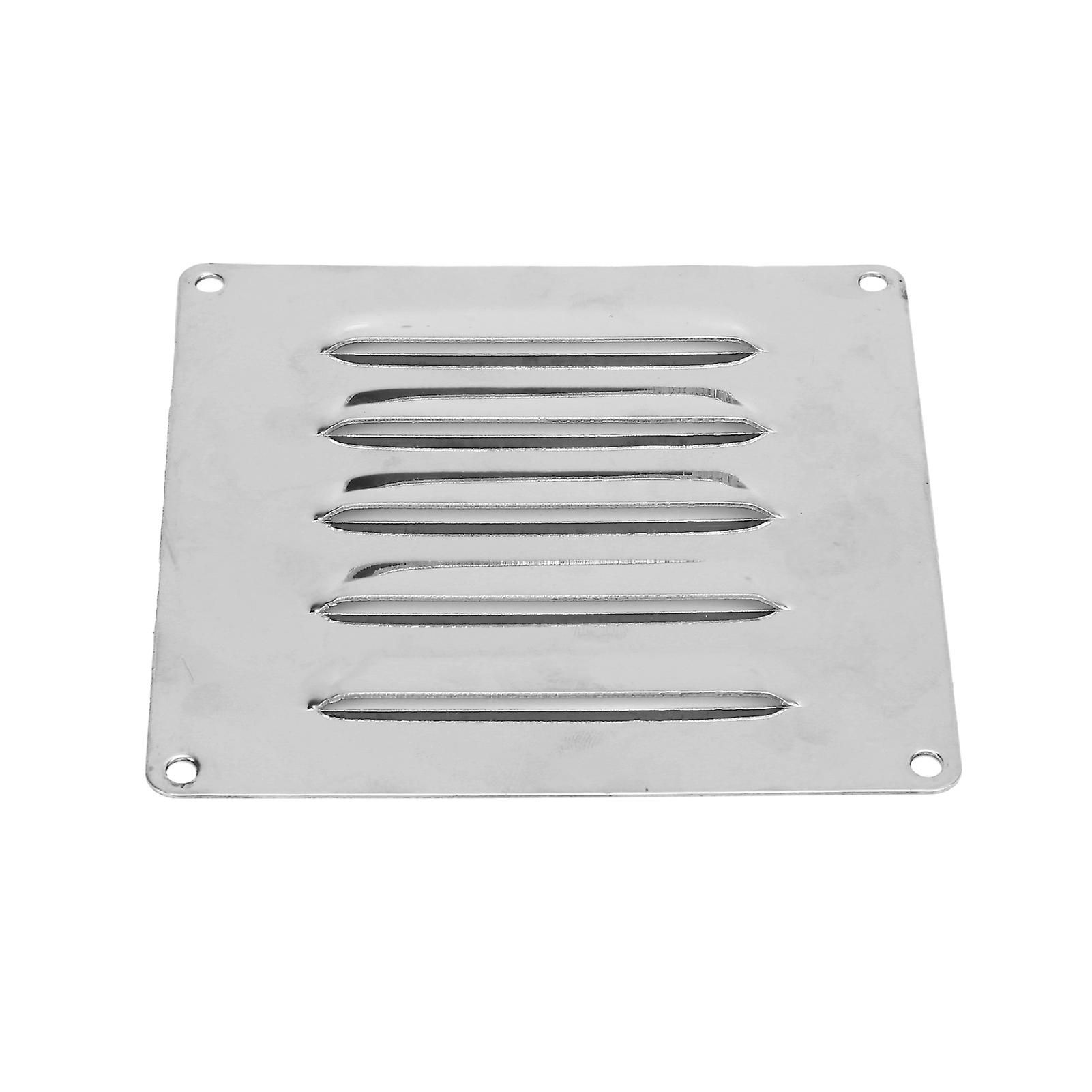 Stainless Steel Air Ventilation Plates Shutters 127x114mm Marine Hardware Assembly For Ships