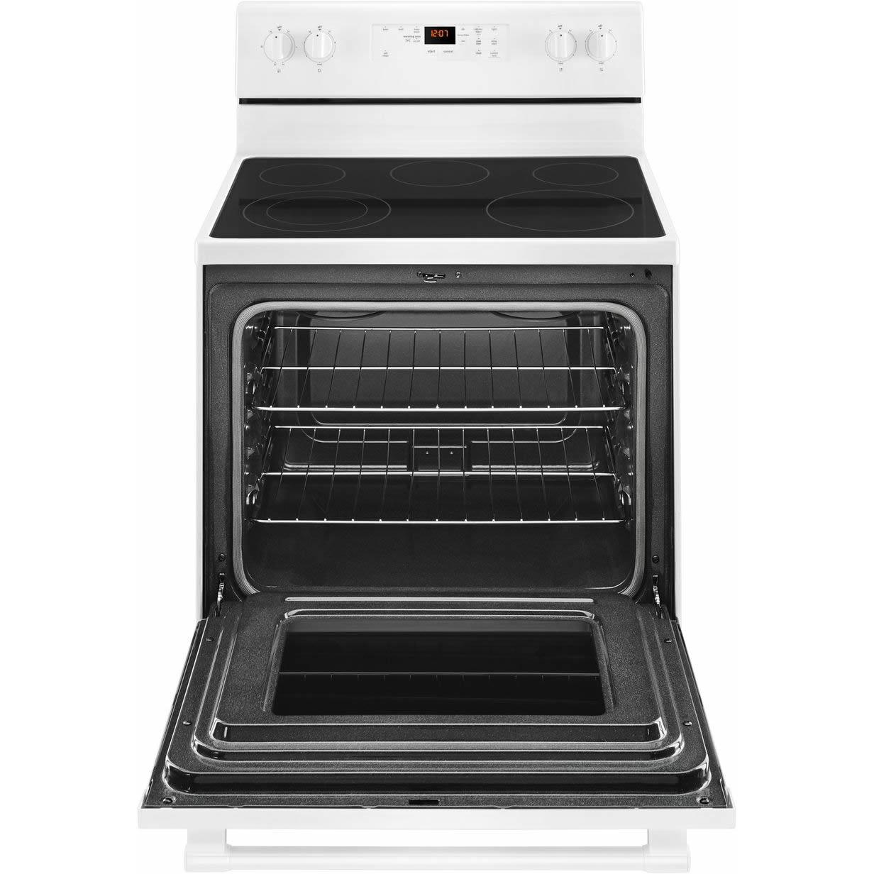 Maytag 30-inch Freestanding Electric Range with Precision Cooking? System YMER6600FW