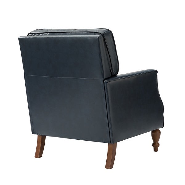 Johannes Comfy Living Room Armchair with Turned Legs by HULALA HOME