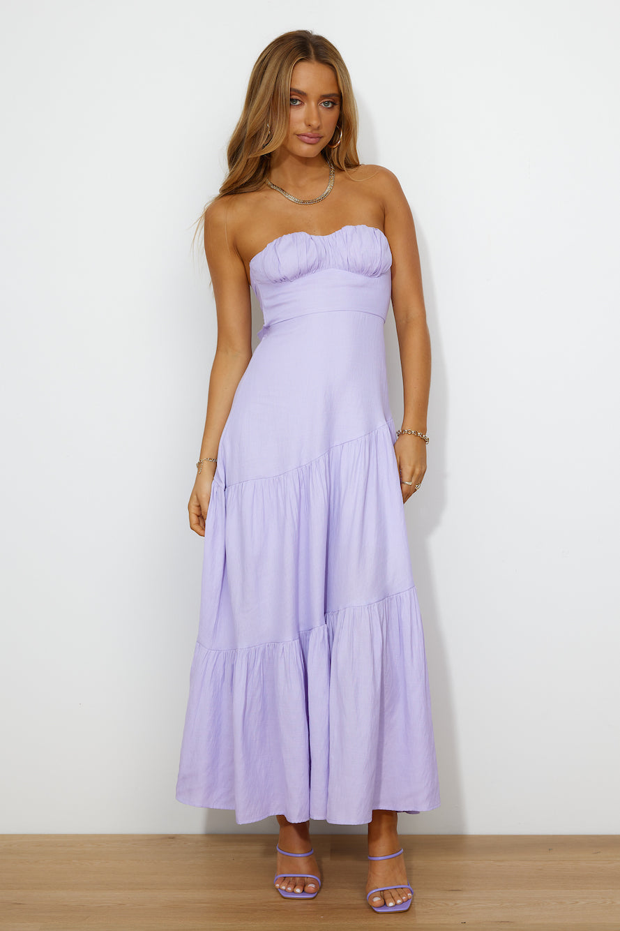 Daydream Look Maxi Dress Lilac