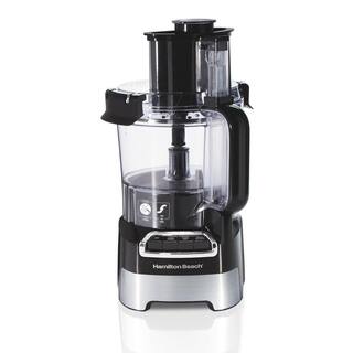 Hamilton Beach 10-Cup 3-Speed Black Food Processor 70723