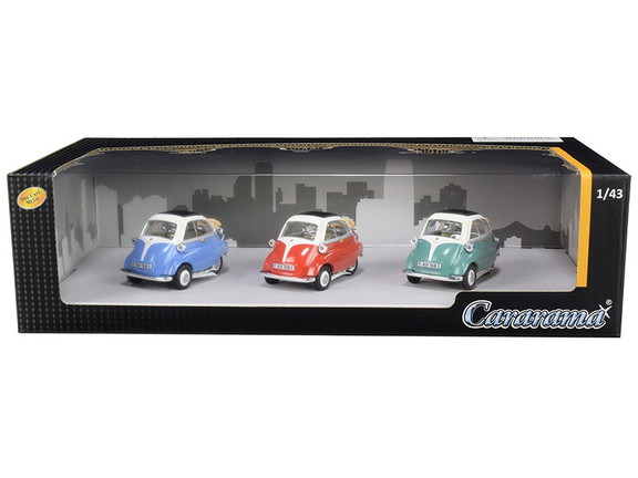 Cararama 35317  BMW Isetta 3 piece Gift Set 1/43 D...