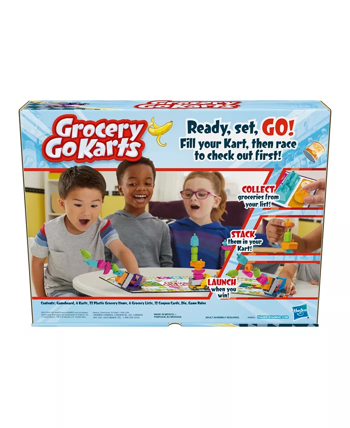 Hasbro Grocery Go Karts Game