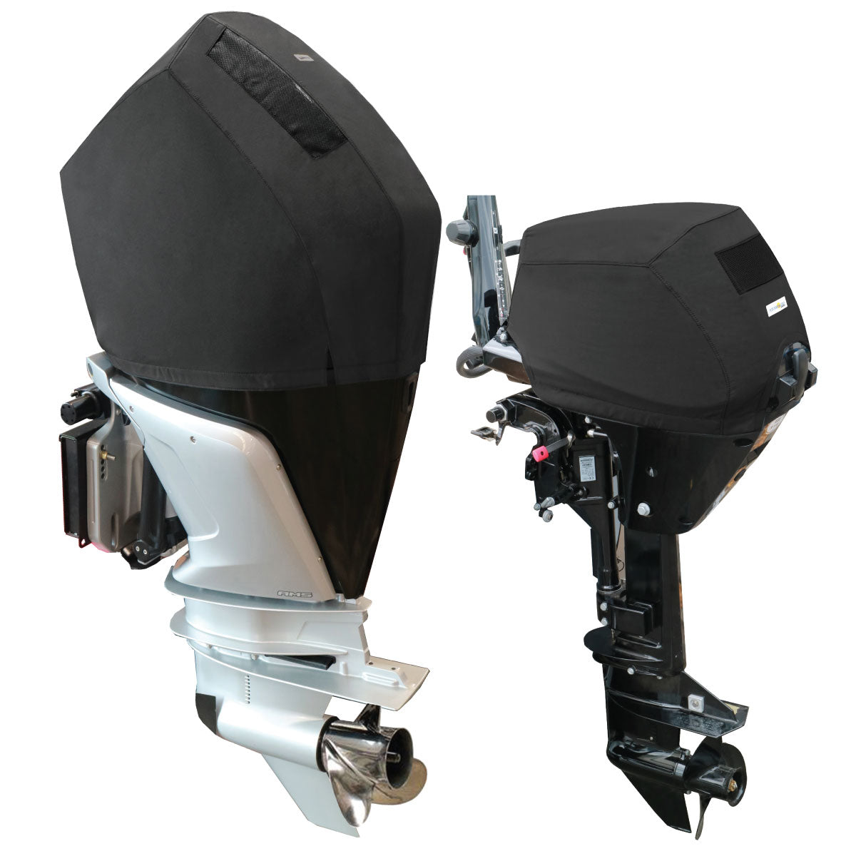 Oceansouth Heavy Duty Vented Cover for Mercury Outboard 4 Stroke 4 Cyl 2.1L - 75HP， 80HP， 90HP， 100HP， 115HP (2014-2023)