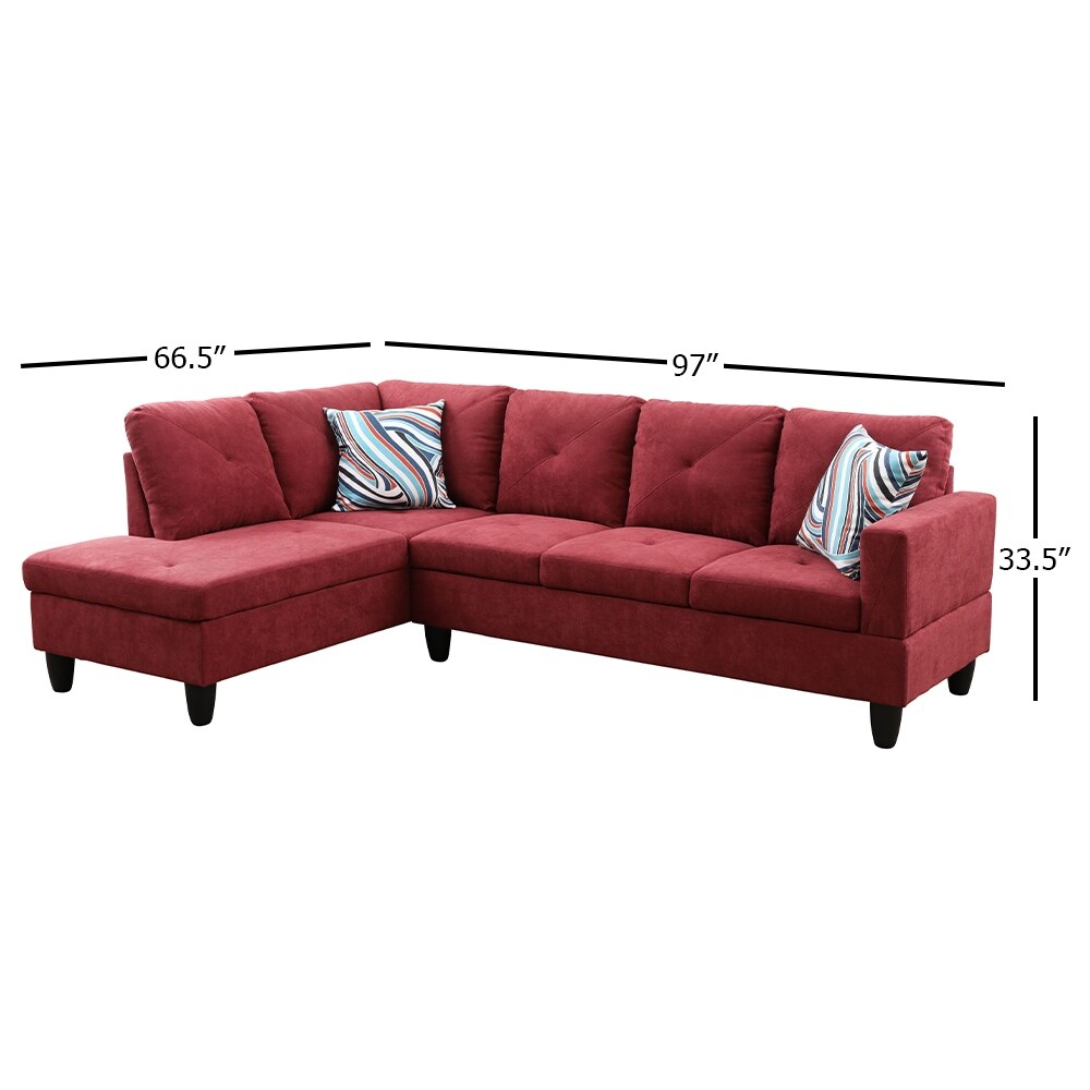 Raphael Left Facing Sectional Sofa