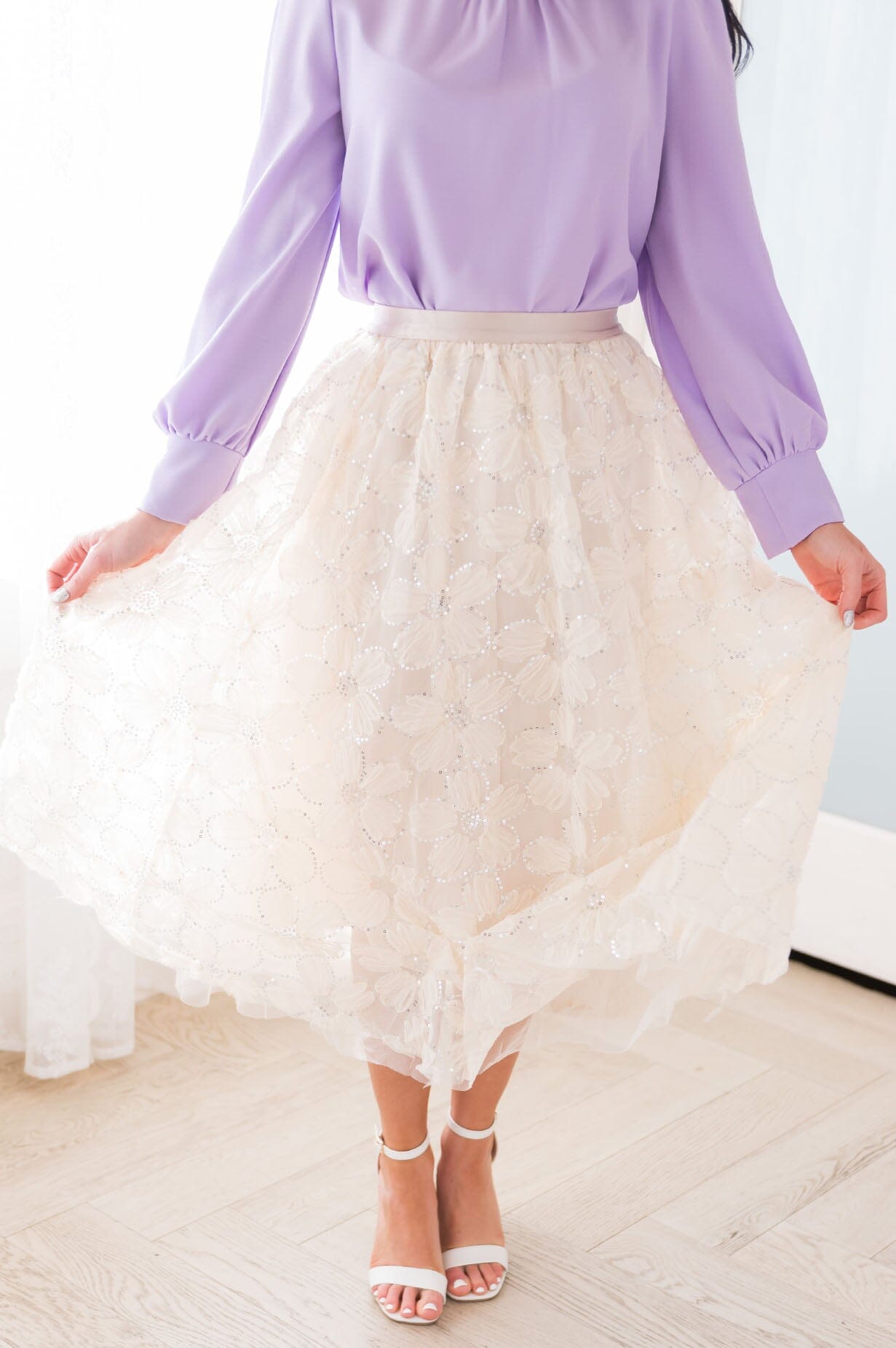 Class & Grace Modest Tulle Skirt