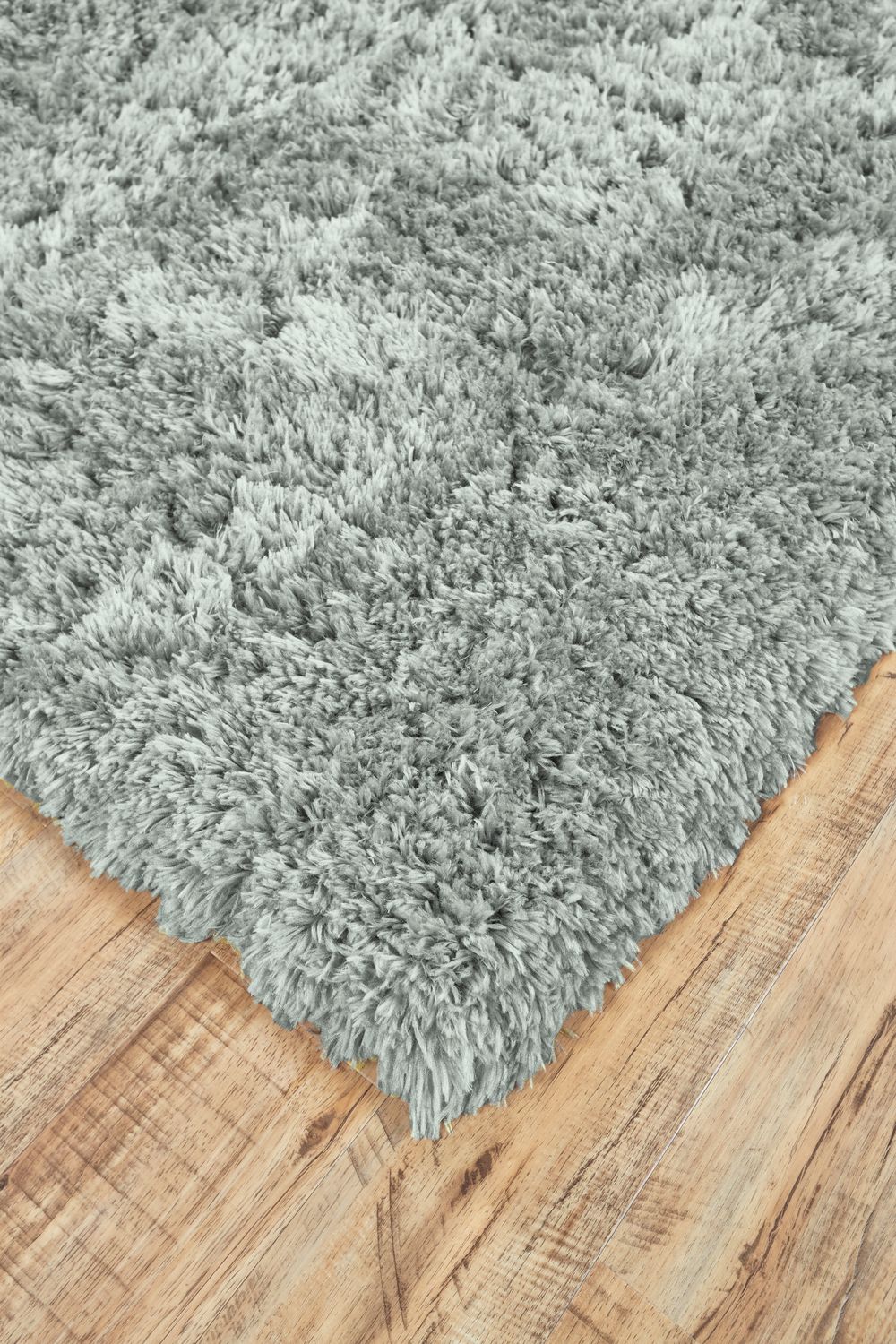 Roux Hand Tufted Ether and Light Gray Rug by BD Fine