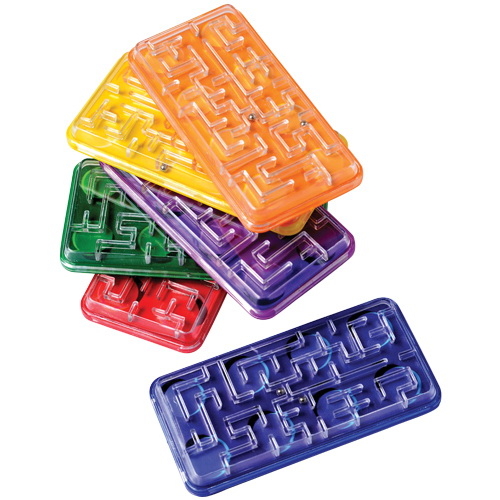 U.S. Toy 4484 Block Mania Maze Puzzles / 6 pc