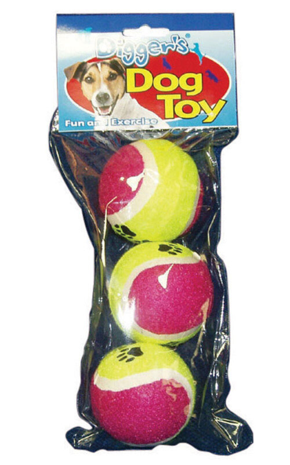 PET TENNIS BALLS 3 PK