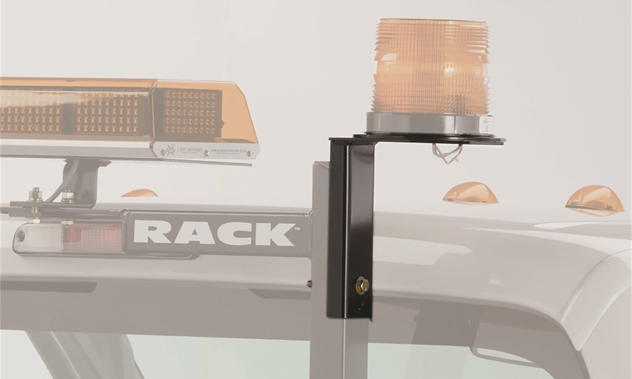 Backrack Utility Light Bracket Universal 65 In Base Passenger Side Headlight Bracket