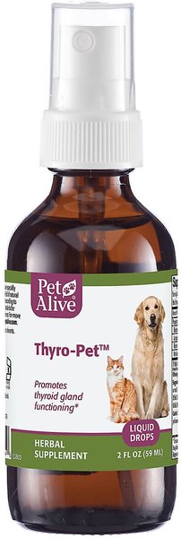 PetAlive Thyro-Pet Homeopathic Medicine for Hypothyroidism for Cats and Dogs