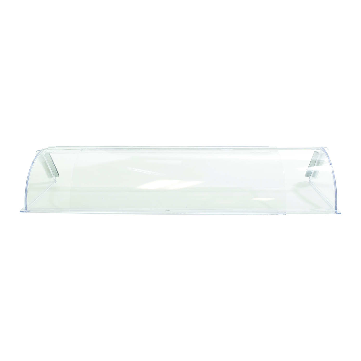 Deflect-O Jordan 5 in. H X 15-1/2 in. W 1-Way Clear Plastic Air Deflector